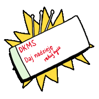 Rak Leukemia Sticker by DKMS – WE DELETE BLOOD CANCER