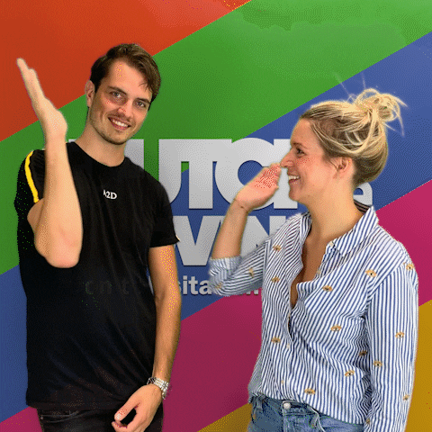 DutchMovingMedia giphyupload great good job high five GIF