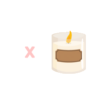 RalphFieldsCandles love valentines candle candles Sticker
