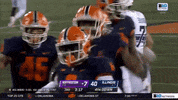Illini Football Celebration GIF by Fighting Illini Athletics