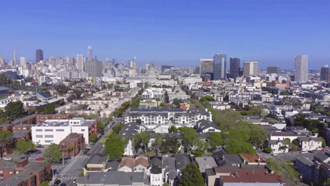 San Francisco Drone GIF by Yevbel