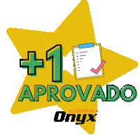 Autoescola_Onyx aprovado onyx autoescola onix Sticker