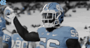 carolina football GIF by UNC Tar Heels