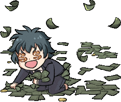 Gathering Make It Rain Sticker by Jin