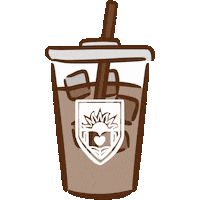Iced Coffee Sticker by Lehigh University