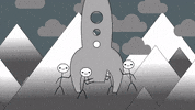 Rocket Gaelic GIF by Culture Vannin