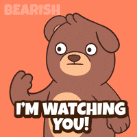 Looking I See You GIF by BEARISH