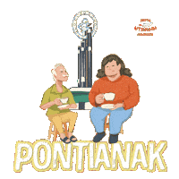 Pontianak Literasi Sticker by Gramedia Pustaka Utama