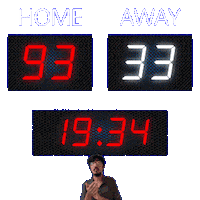 33 Away Sticker