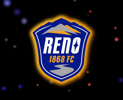 Reno1868FC giphygifmaker soccer reno crest GIF