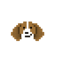 Pixel Dogs Sticker