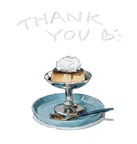 Thanks Thank You Sticker by uni coffee roastery