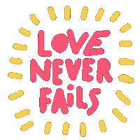 Love Never Fails Jw Sticker