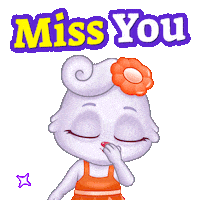 Miss U I Love You Sticker by Lucas and Friends by RV AppStudios