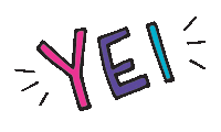 Yei Sticker by Flashdance Studio