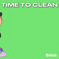 Tidy Up GIF by OneFootball Heads