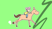 Run Horse GIF