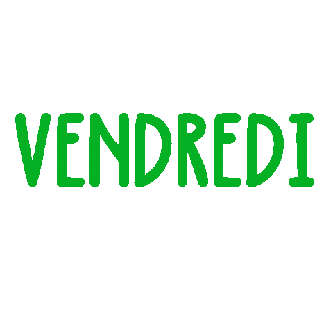Vendredi Jour Sticker