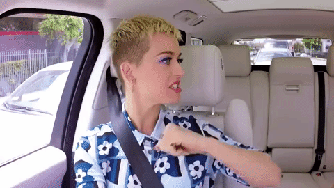 carpool karaoke 2017 GIF by Katy Perry