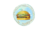 Spongebob Movie Bubble Sticker by Burger King