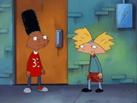 hey arnold nick splat GIF