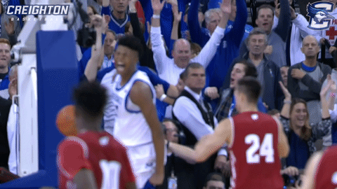 jays bluejays GIF by Creighton University Athletics