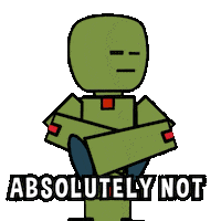 Mood No Sticker by StikBot