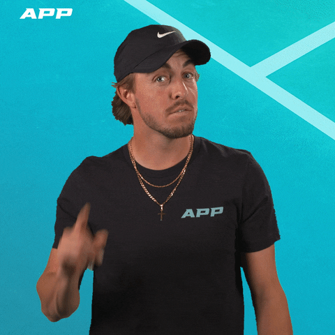Pickleball Cant Hear You GIF by APP