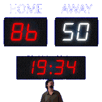 50 Away Sticker