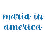 Mariainamerica Sticker
