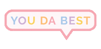 Pastel Greetings Sticker