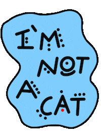 Cat Sticker by Mother Pop