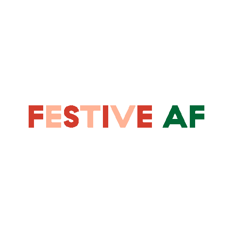 Christmas Af Sticker by Delish