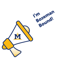 Montana State Bobcats Msu Sticker by Montana State University