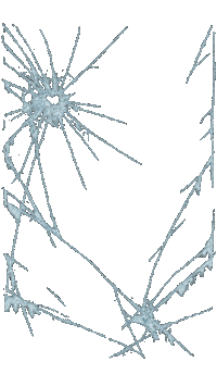 Broken Glass Sticker