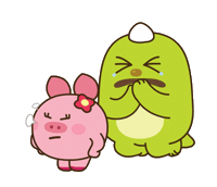 Dinosaur Please Sticker by NONGHYUP BANK
