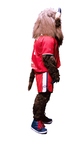 Mascot Bison Sticker by Utah Tech University