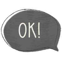 Speech Bubble Ok Sticker by Art Gallery Fabrics