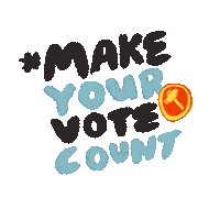 cheeseburgerpicnic ge2020 vote wisely workers party make your vote count Sticker