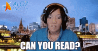 read can you read? GIF by ALO7.com