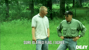 Sure Is A Red Flag
