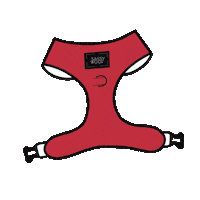 Dog Harness Sticker by Sassy Woof