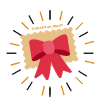 Gift Love Sticker by ECRISMOIUNBISCUIT