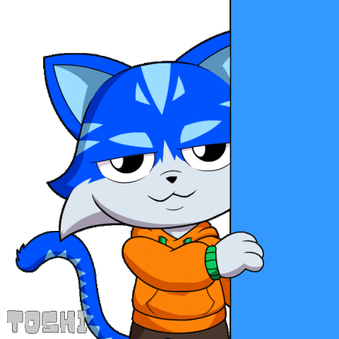 Cat Ok Sticker by Toshithecat