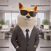 To The Moon Smiling GIF by Doge Pound