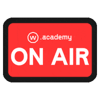 Webinar Livestreaming Sticker by w.academy