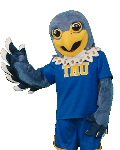 Mascot Hello Sticker by Toronto Metropolitan University