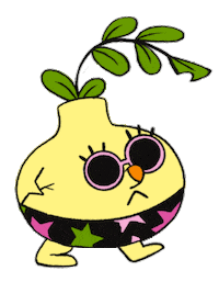 hellcat dance cool flowers chill Sticker