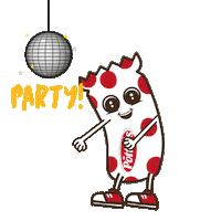 Happy Dance Sticker by Pöttyös Túró Rudi