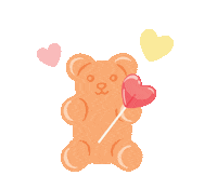 Gummy Bear Obe Sticker by American Crafts